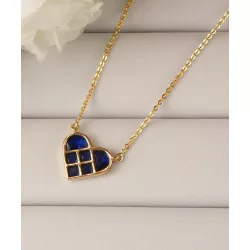 Eleira Gold Blue nyaklánc