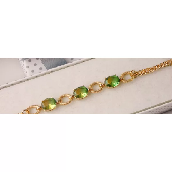 Deangela Gold Green karkötő