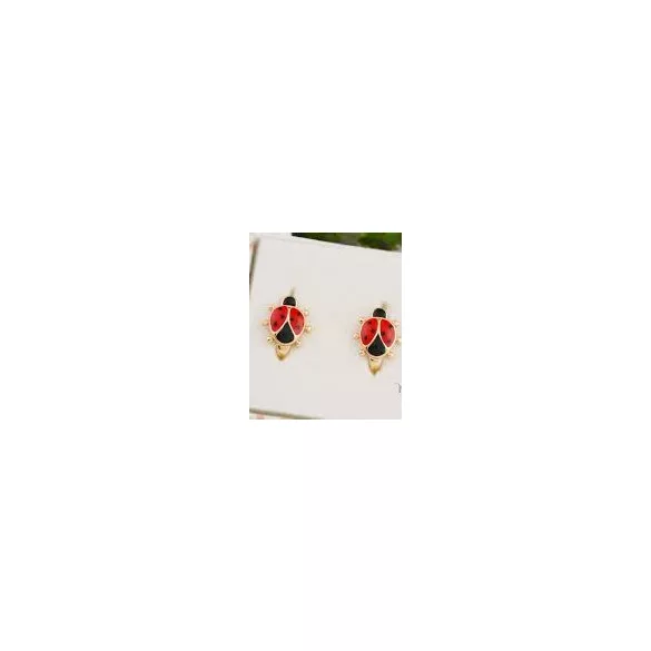 Ladybird gyermek fülbevaló
