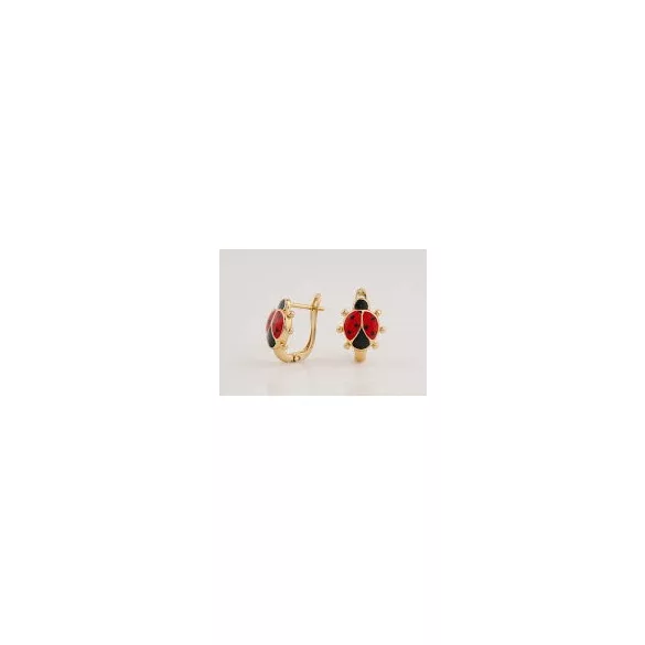 Ladybird gyermek fülbevaló