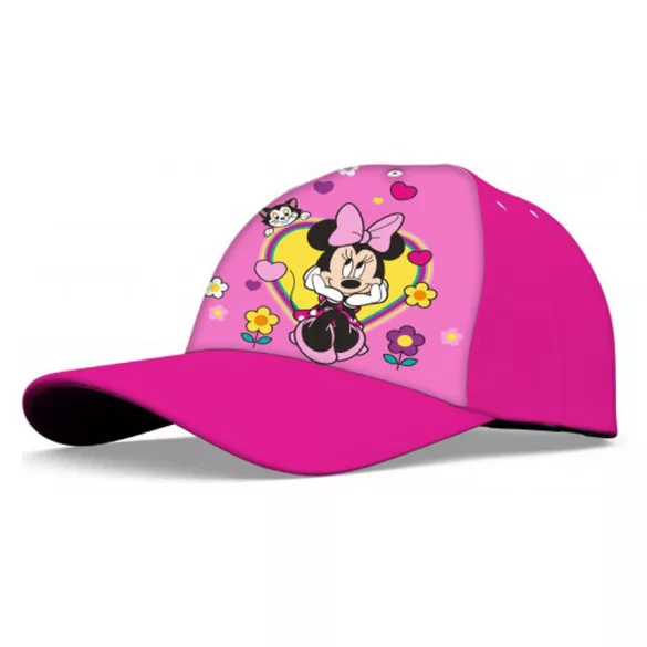 Disney Minnie Flower Heart gyerek baseball sapka 52 cm