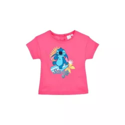   Disney Lilo és Stitch, A csillagkutya Surf baba póló, felső 6 hó