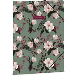 Ars Una gumis mappa A/4, Flowery Green