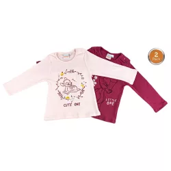 Disney Bambi Cute One baba póló, felső 2 db-os 62/68 cm