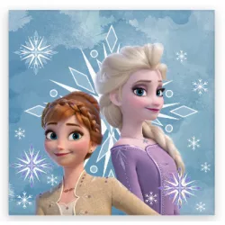   Disney Jégvarázs Snowflake kéztörlő, arctörlő, törölköző 30x30cm