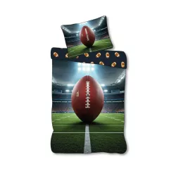 Amerikai futball Field ágyneműhuzat 140×200cm, 70×90 cm