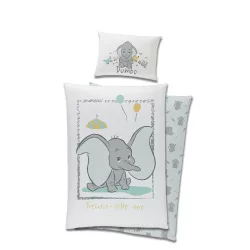   Disney Dumbó Precious gyerek, ovis ágyneműhuzat 100x135 cm, 40x60 cm