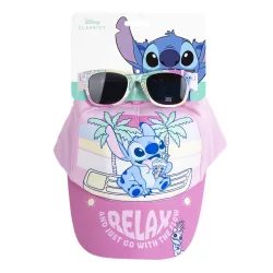   Disney Lilo és Stitch, A csillagkutya Relax napszemüveg és baseball sapka szett