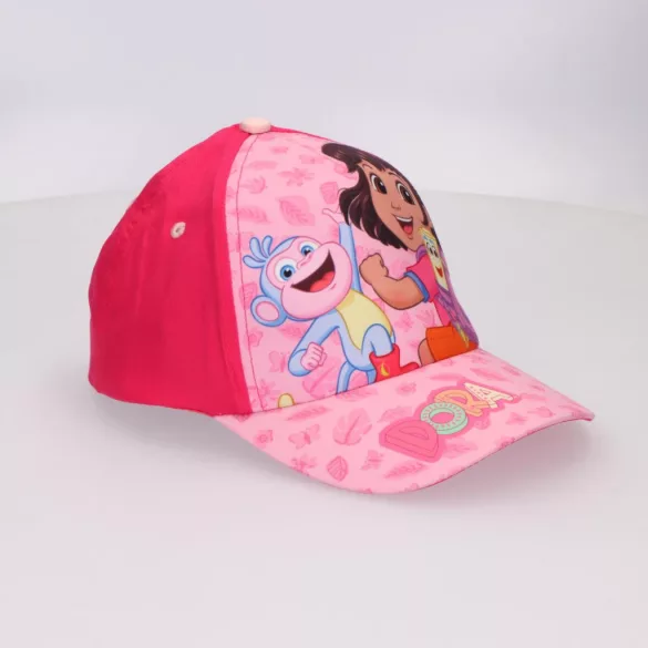 Dóra, a felfedező Pink napszemüveg és baseball sapka szett