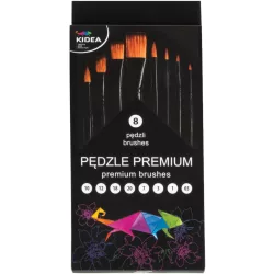 Ecset készlet, 8 db-os, prémium, Kidea