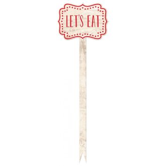 Let's Eat Red pálca 12 db-os