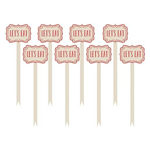 Let's Eat Red pálca 12 db-os