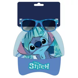   Disney Lilo és Stitch, A csillagkutya Blue Leaf napszemüveg és baseball sapka szett