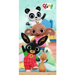   Bing Happy Friends fürdőlepedő, strand törölköző 70x140 cm