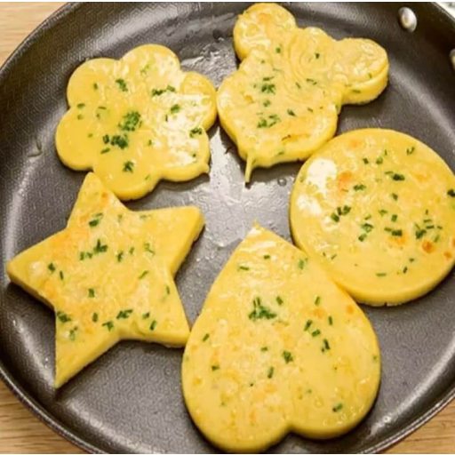 Tojássütő forma (5db-os szett)