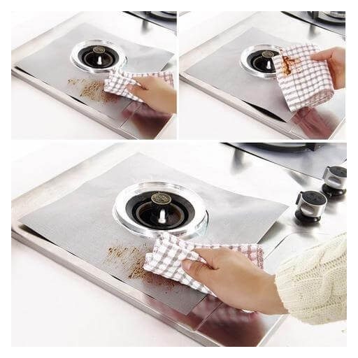 Tűzhelyvédő fólia (4 db)