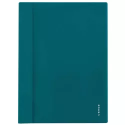 Gyorsfűző, PVC, A/4, VERDE, petrol színű