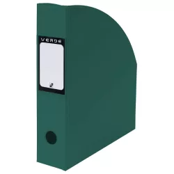 Irattartó papucs A/4, PVC, VERDE, mélyzöld