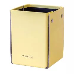 Asztali ceruzatartó PASTELINI, pasztell sárga