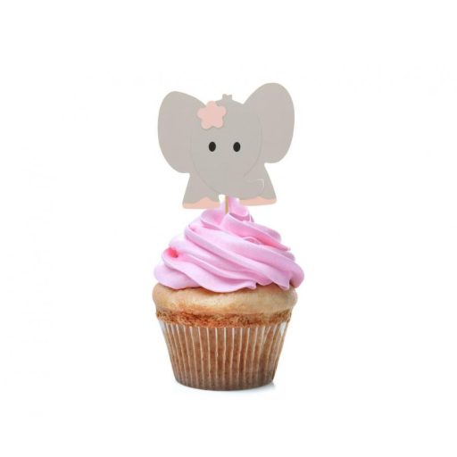 Elefánt Pink díszítő pálca 10 db-os