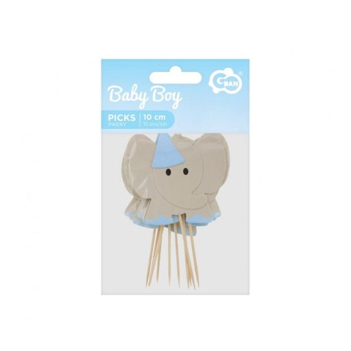 Elefánt Blue díszítő pálca 10 db-os