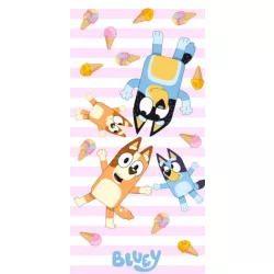   Bluey Ice Cream fürdőlepedő, strand törölköző 70x140 cm (Fast Dry)