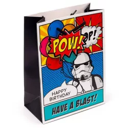   Star Wars ajándéktáska, 23x17x9cm, közepes, Comic, Az eredei Stormtrooper
