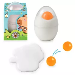 Slime tojásfehérje pattogó sárga labdával