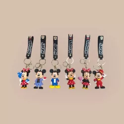 Mickey és Minnie kulcstartó