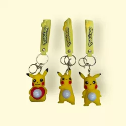 Pikachu kulcstartó