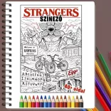 Stranger Things színező