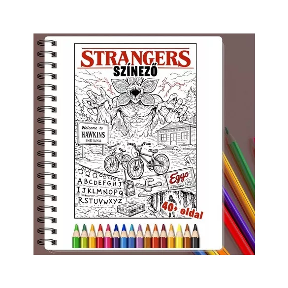 Stranger Things színező