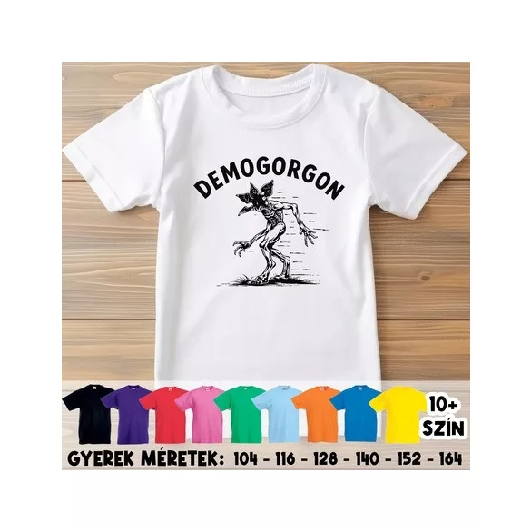 Strangert Things Demogorgon gyerek póló