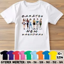 Strangert Things Barátok gyerek póló