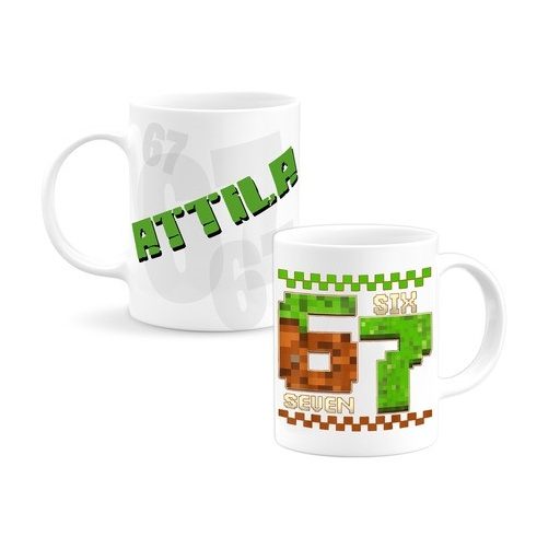 Minecraft six-seven bögre